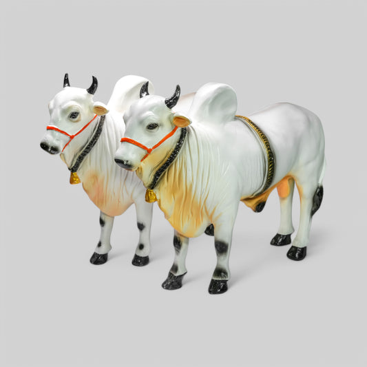 Fiber Ongole Bulls Pair - Large