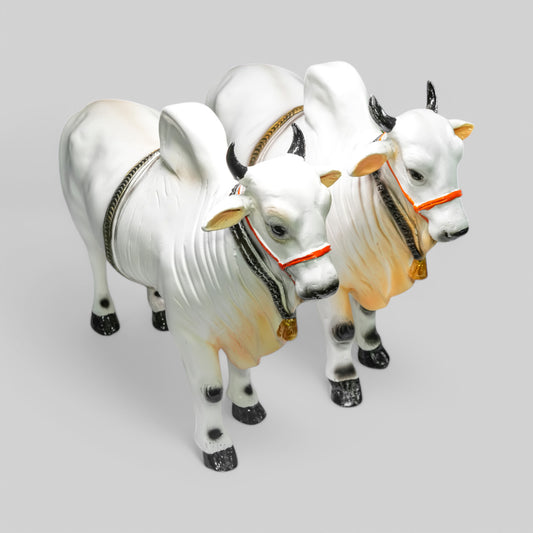 Fiber Ongole Bulls Pair - Large