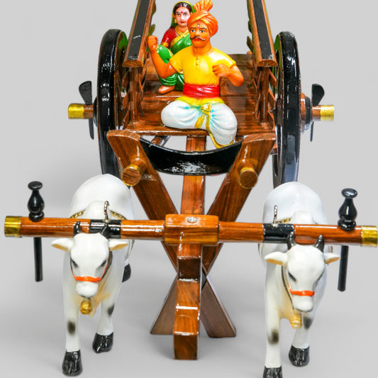 Teakwood Bullock cart - Medium