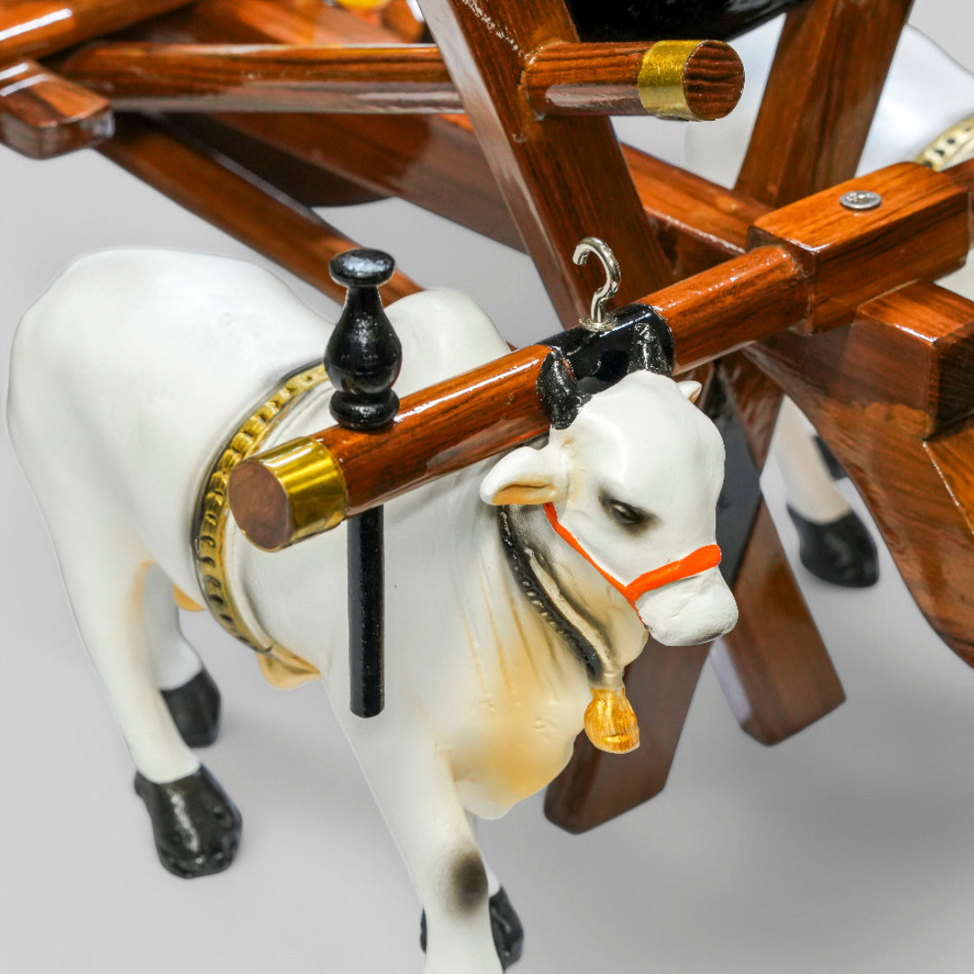 Teakwood Bullock cart - Medium