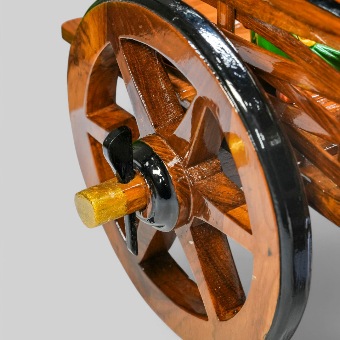 Teakwood Bullock cart - Medium
