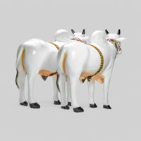 Steel Ongole Bulls Pair – Large — additional product photo, view 3