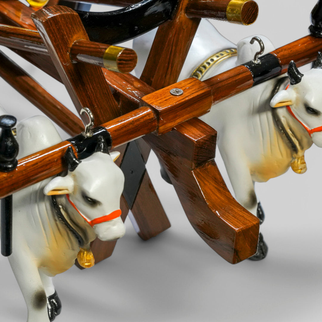 Teakwood Bullock cart - Medium