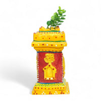 Kondapalli Tulasi Kota — handcrafted wooden diorama scene, view 4