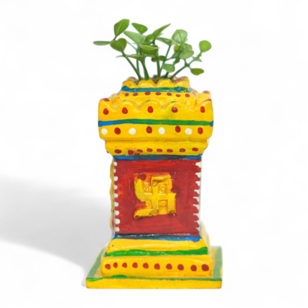 Kondapalli Tulasi Kota — handcrafted wooden diorama scene, main view