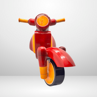 Etikoppaka Handmade Wooden Scooter Toy — handcrafted Etikoppaka lacquerware, view 4