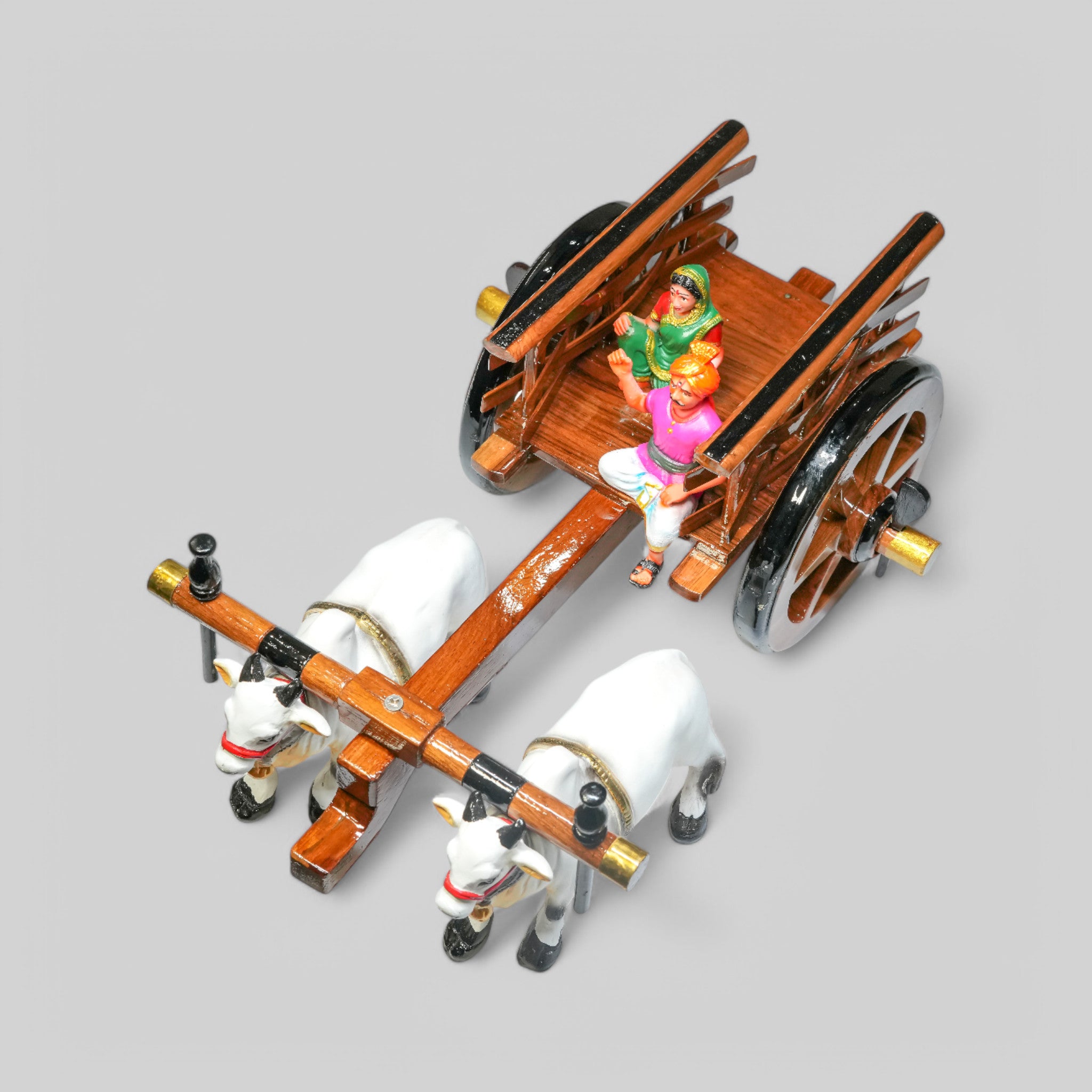 Teakwood Bullock Cart - Small