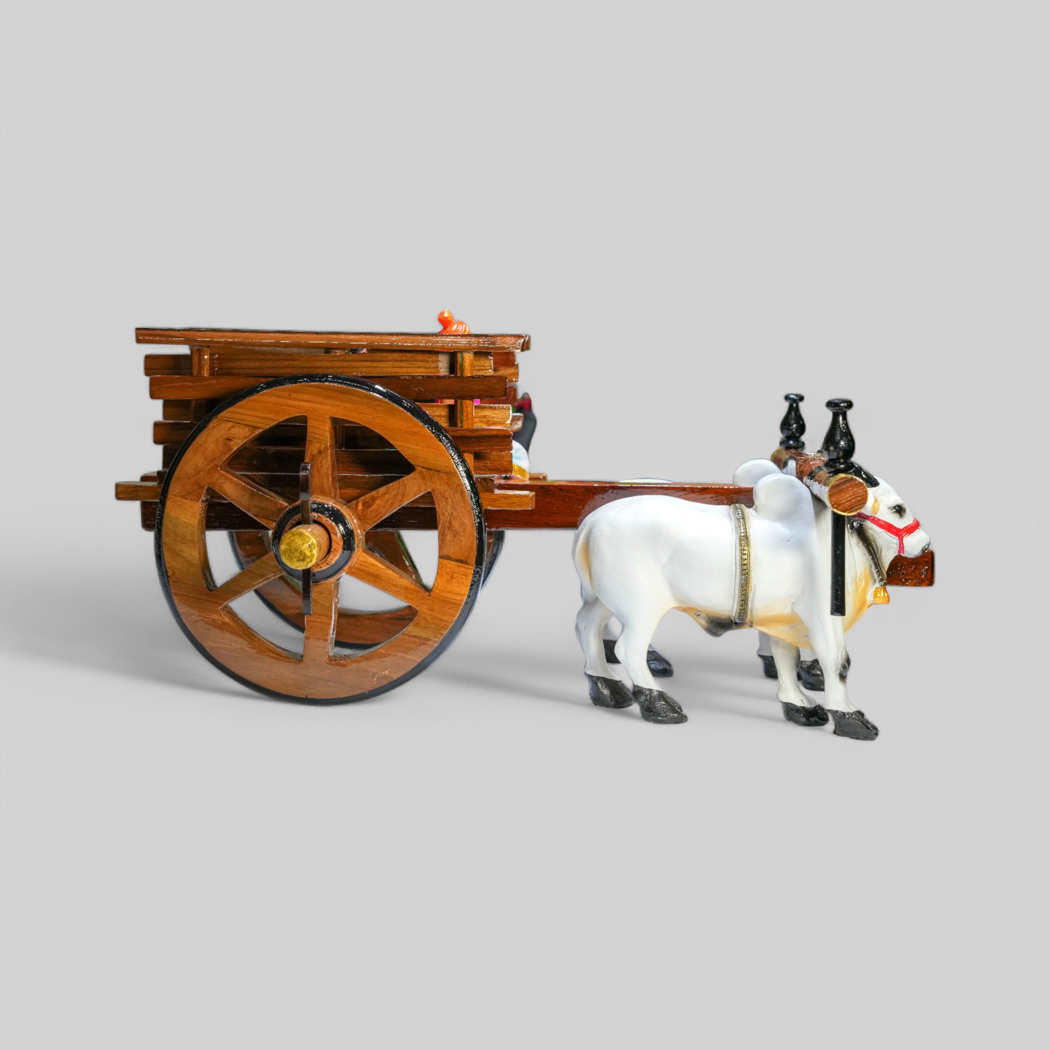 Teakwood Bullock Cart - Small