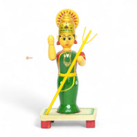 Etikoppaka Durga Matha Figurine — handcrafted Etikoppaka lacquerware, main product photo