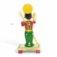 Etikoppaka Durga Matha Figurine — back view