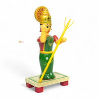Etikoppaka Durga Matha Figurine — right-side view