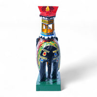 Kondapalli Elephant Ambari — hand-painted wooden figure, view 5