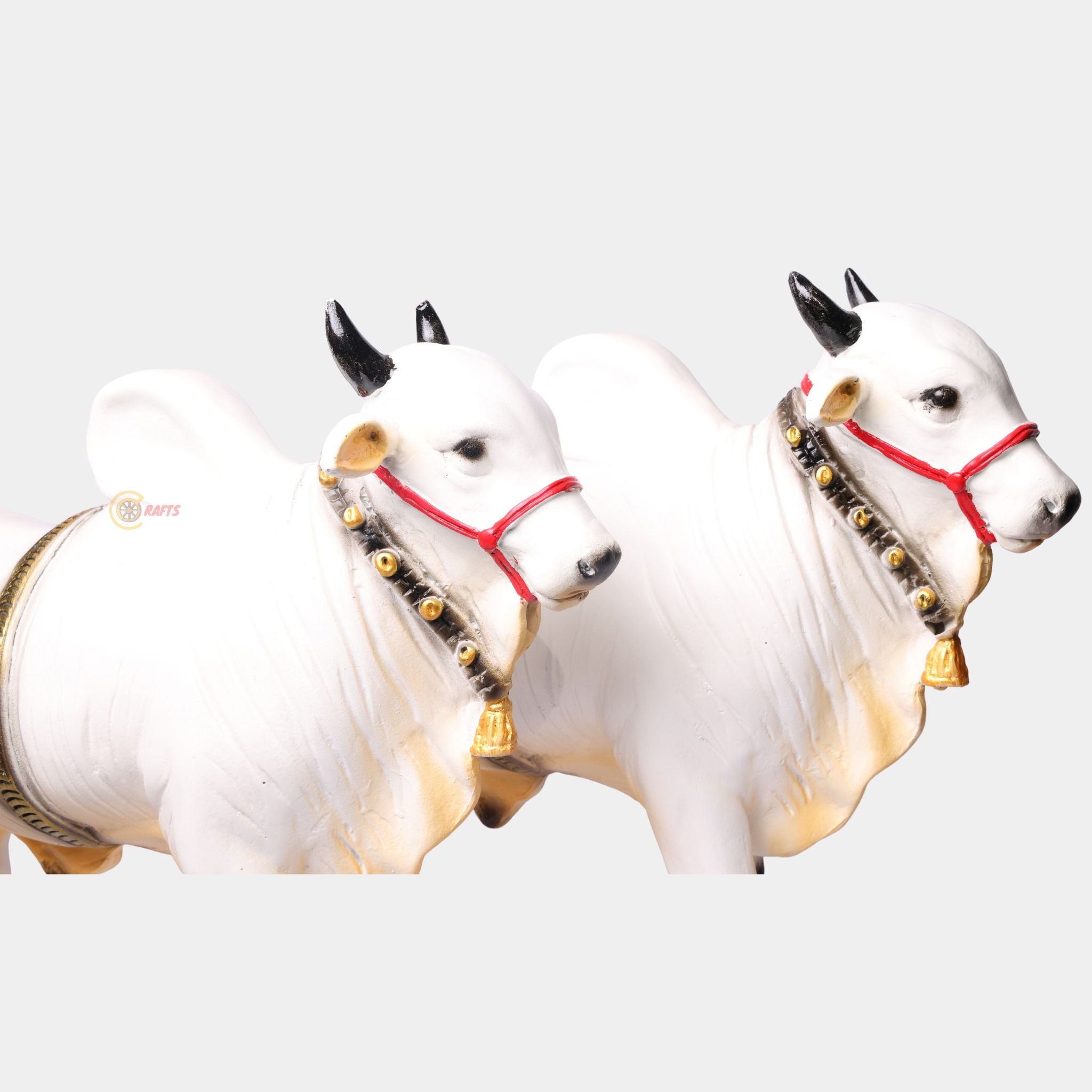 Fiber Ongole Bulls Pair - Large