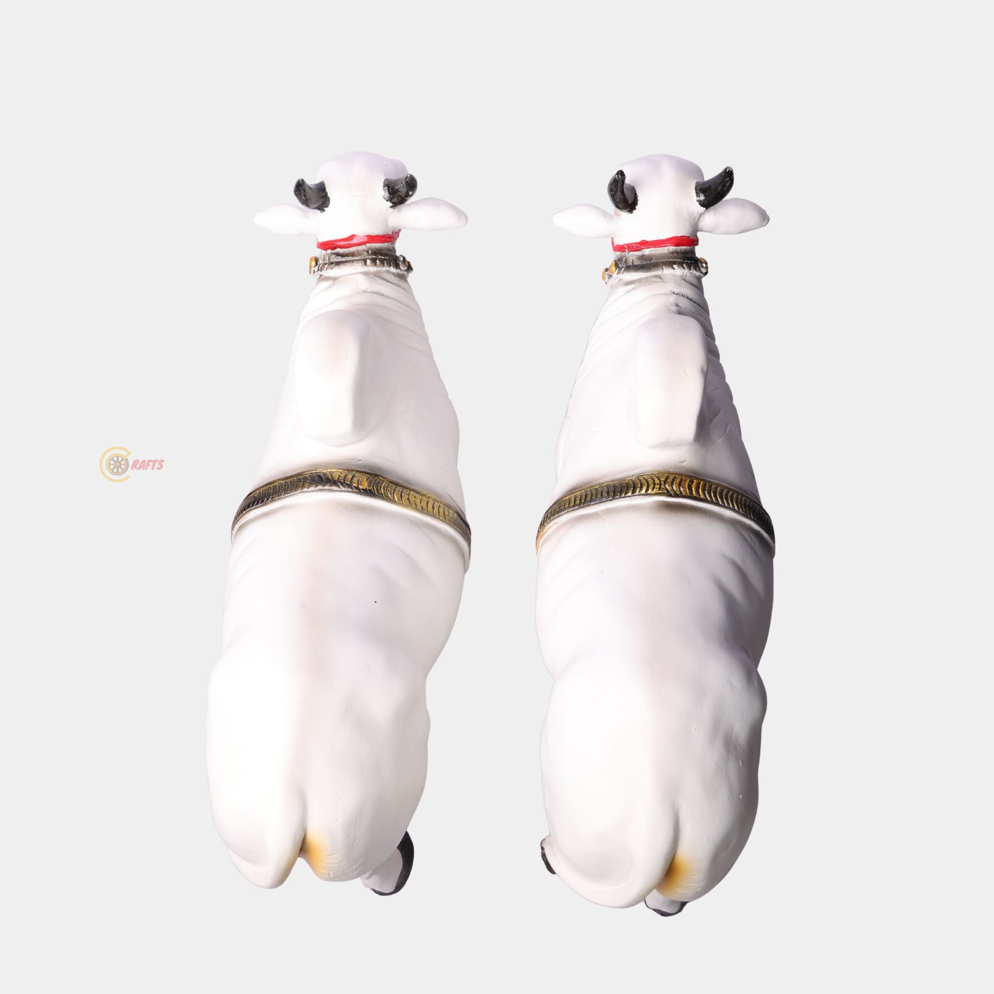 Fiber Ongole Bulls Pair - Large