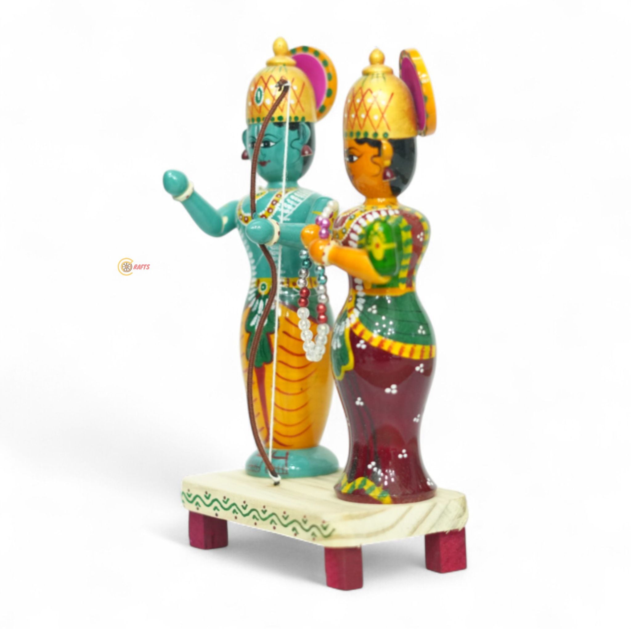 Etikoppaka Sita Rama Kalyanam Figurine