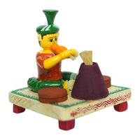 Etikoppaka Snake Charmer Figurine – view 1