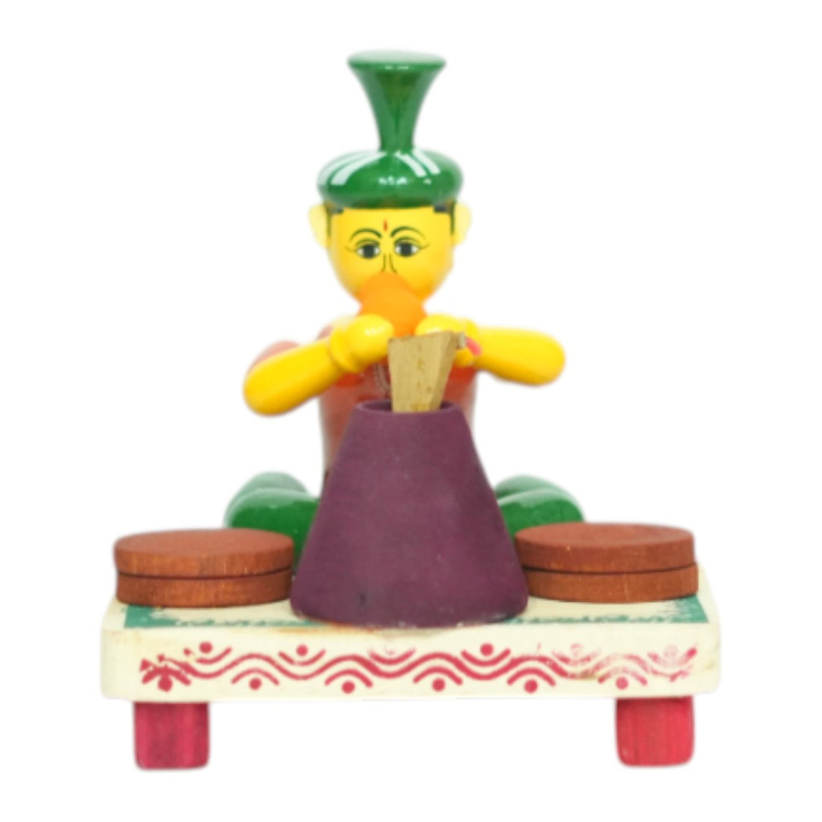 Etikoppaka Snake Charmer Figurine – view 3