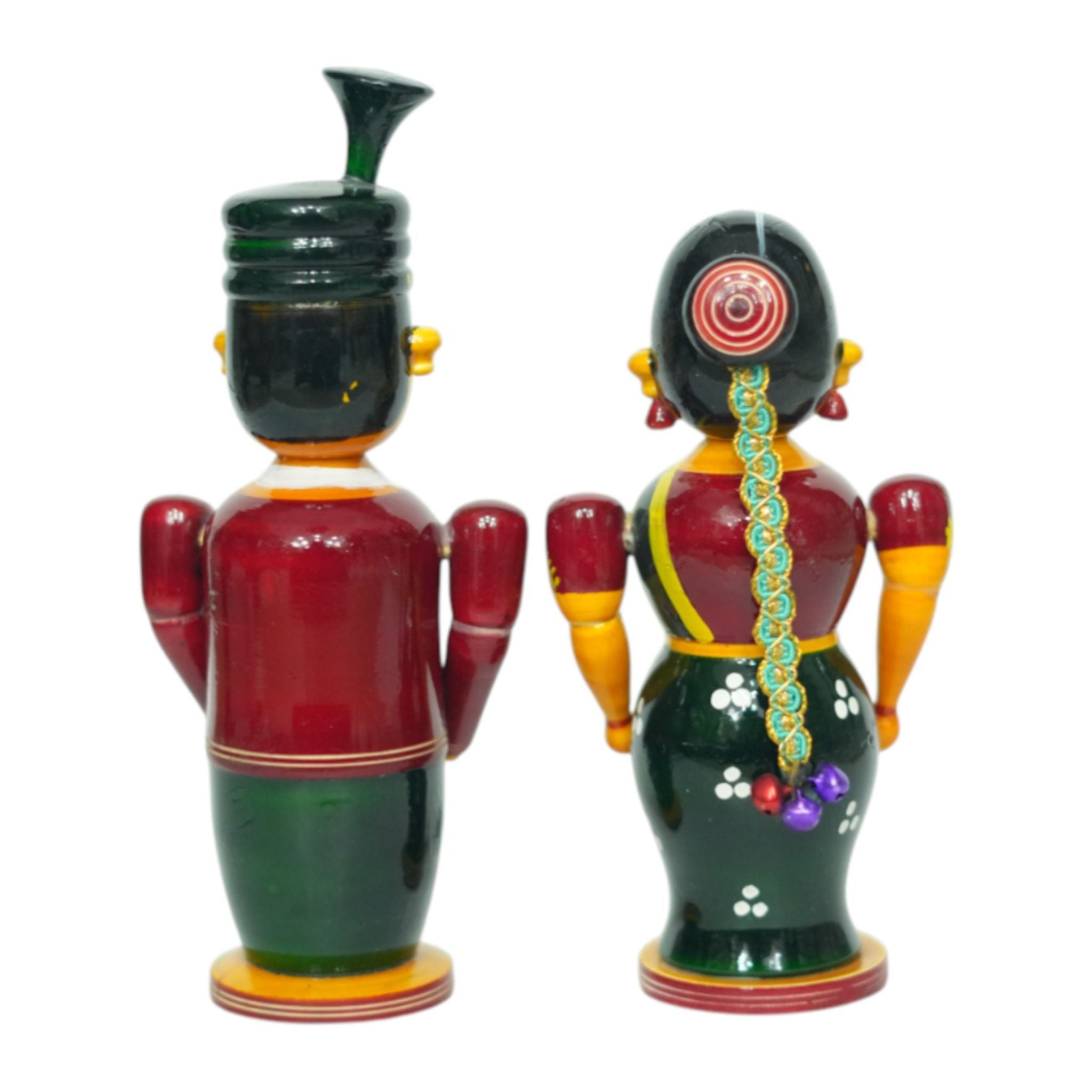 Etikoppaka Bride and Groom (Pelli Koduku & Pelli Kooturu) pair
