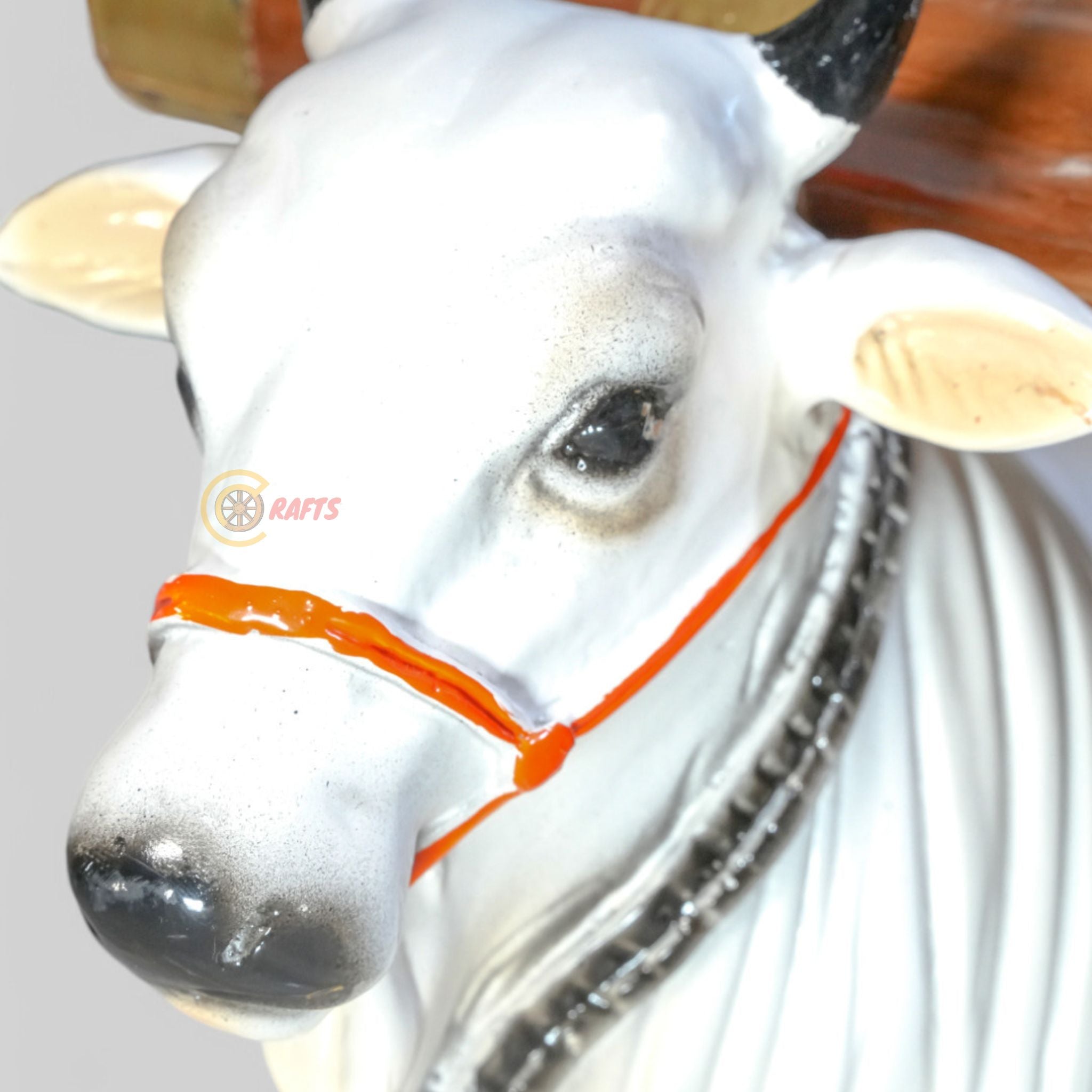 Teakwood Bullock Cart Teapoy - Standard