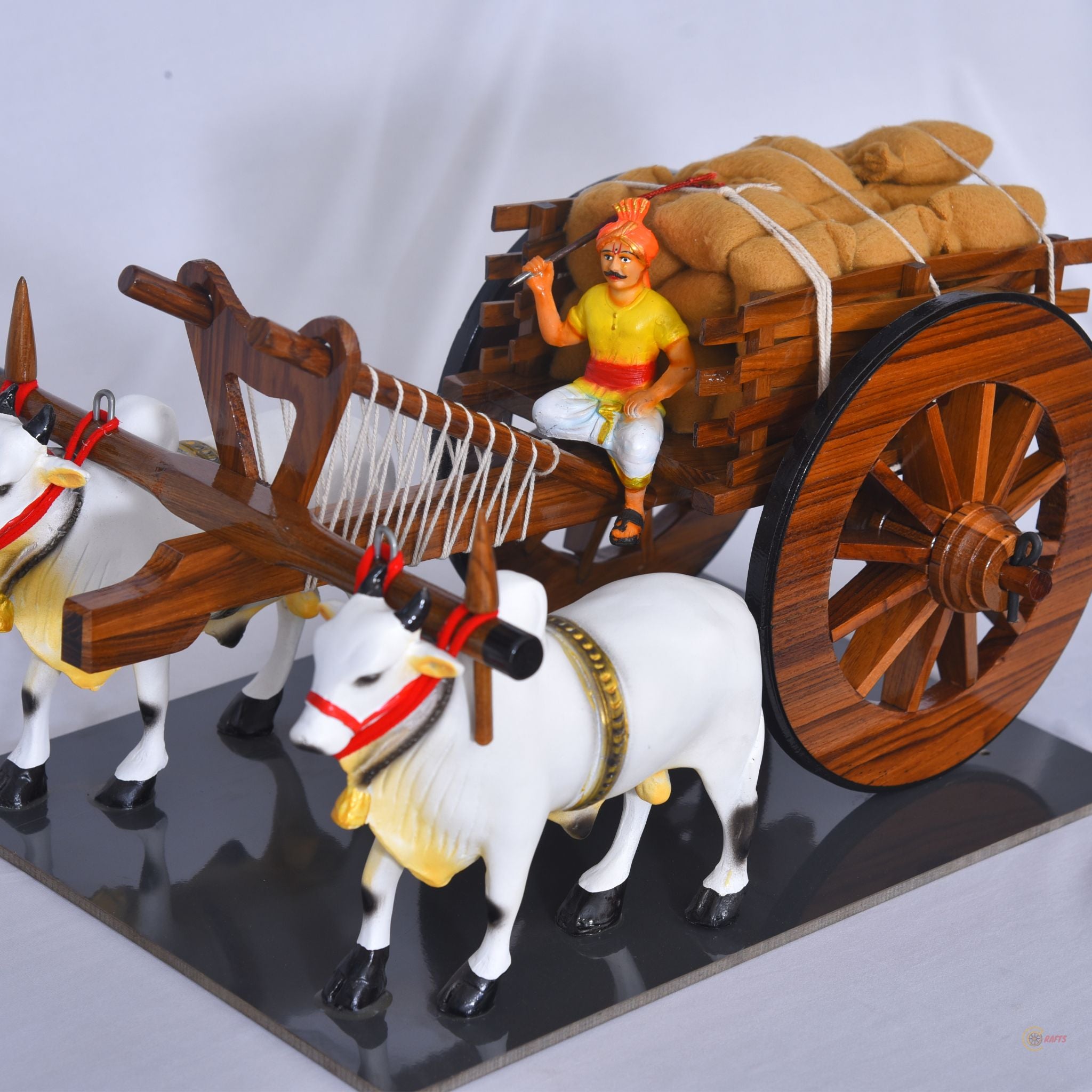 Teakwood Bullock cart