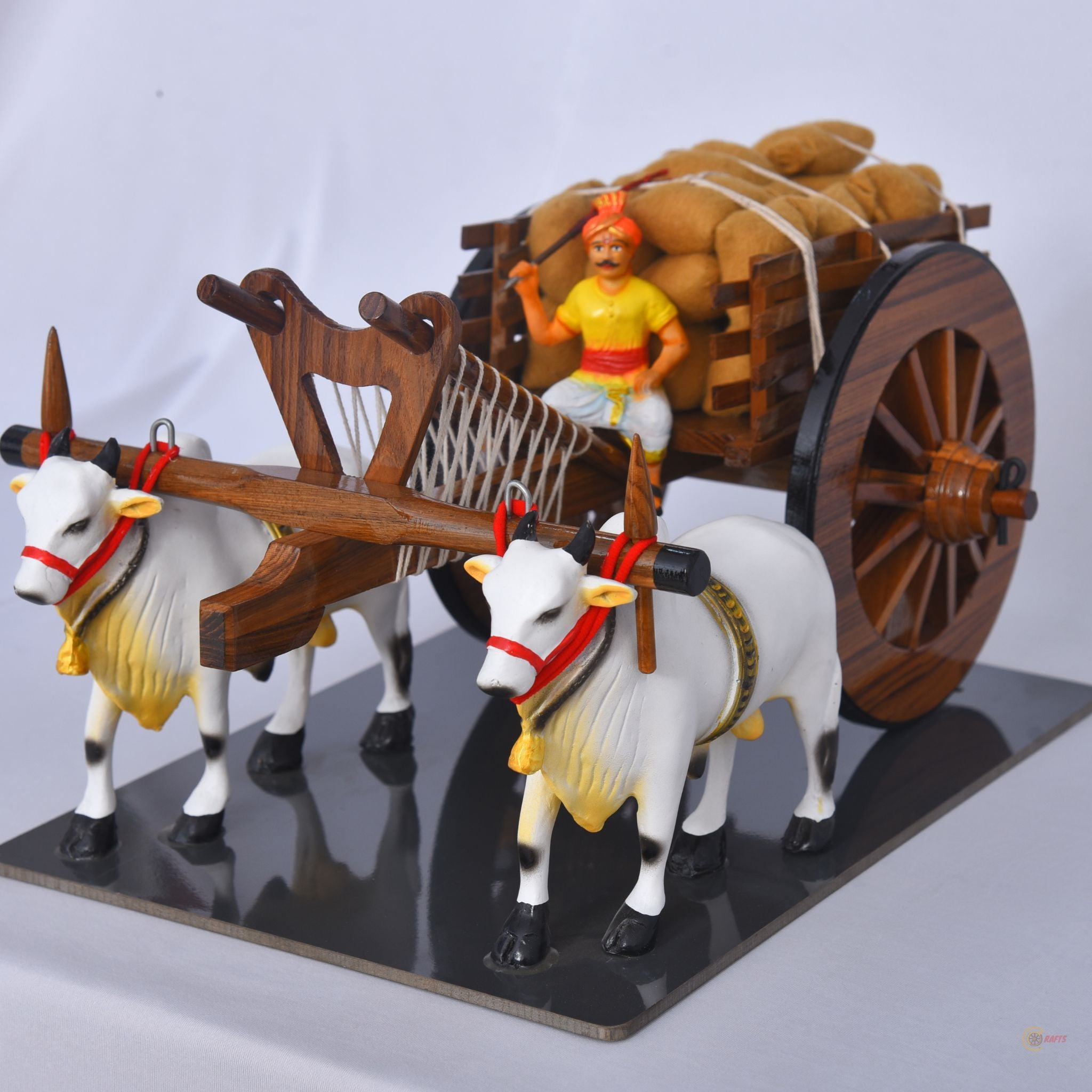 Teakwood Bullock cart