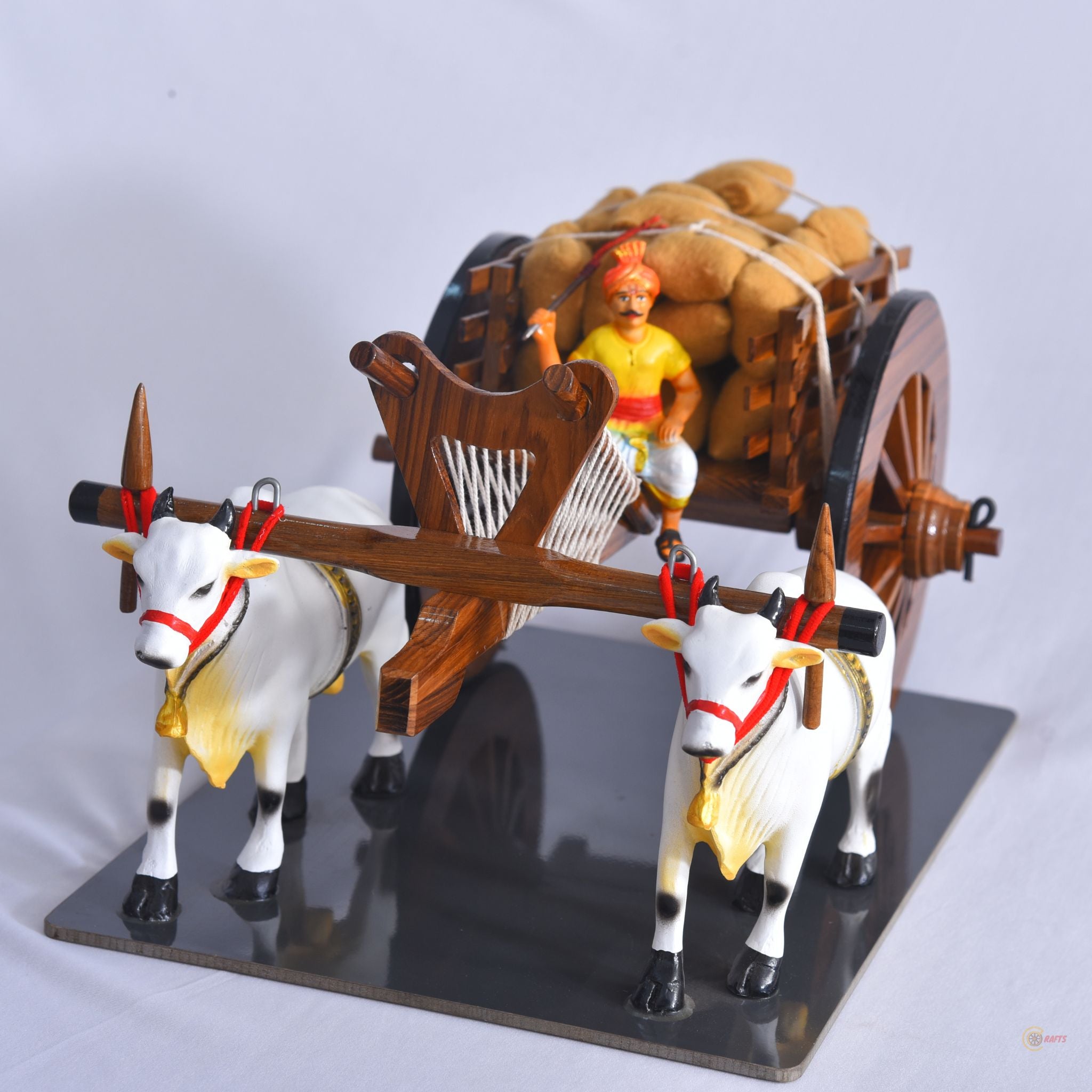 Teakwood Bullock cart