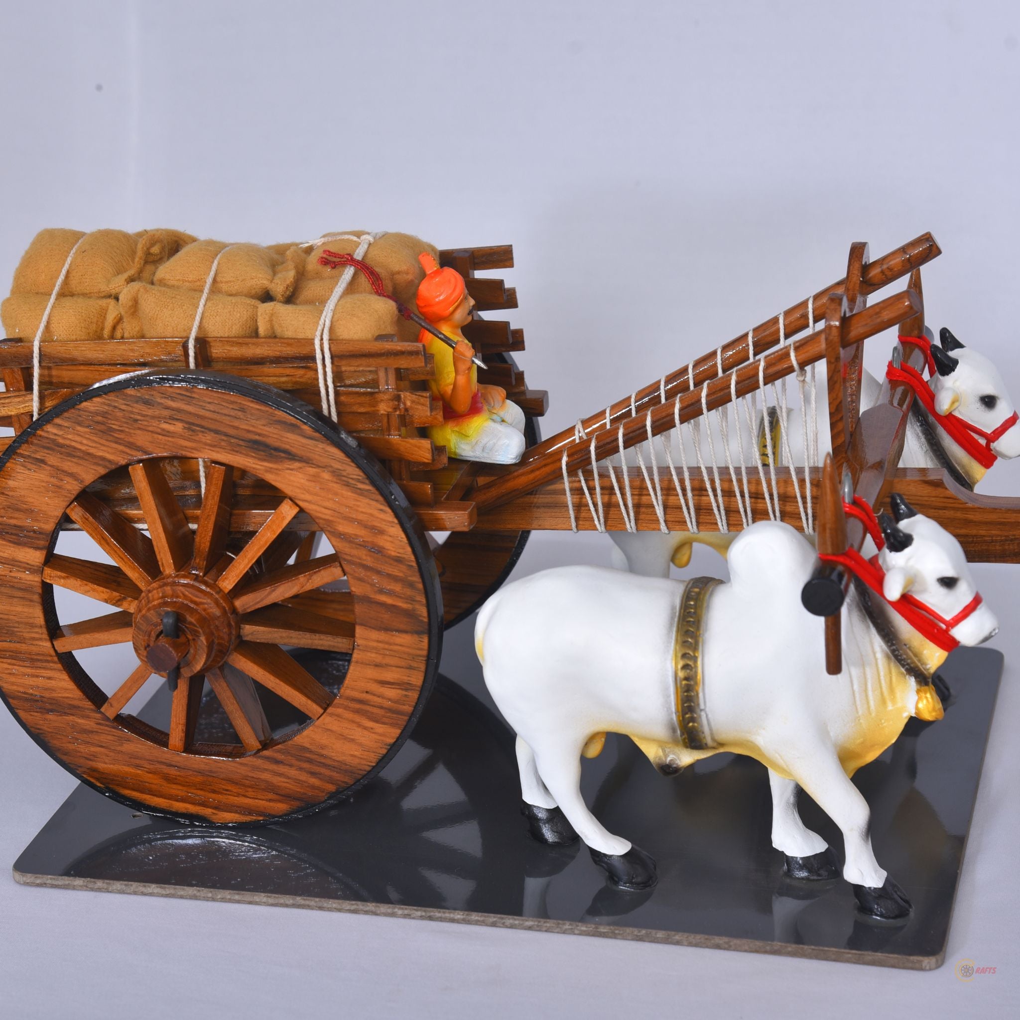 Teakwood Bullock cart