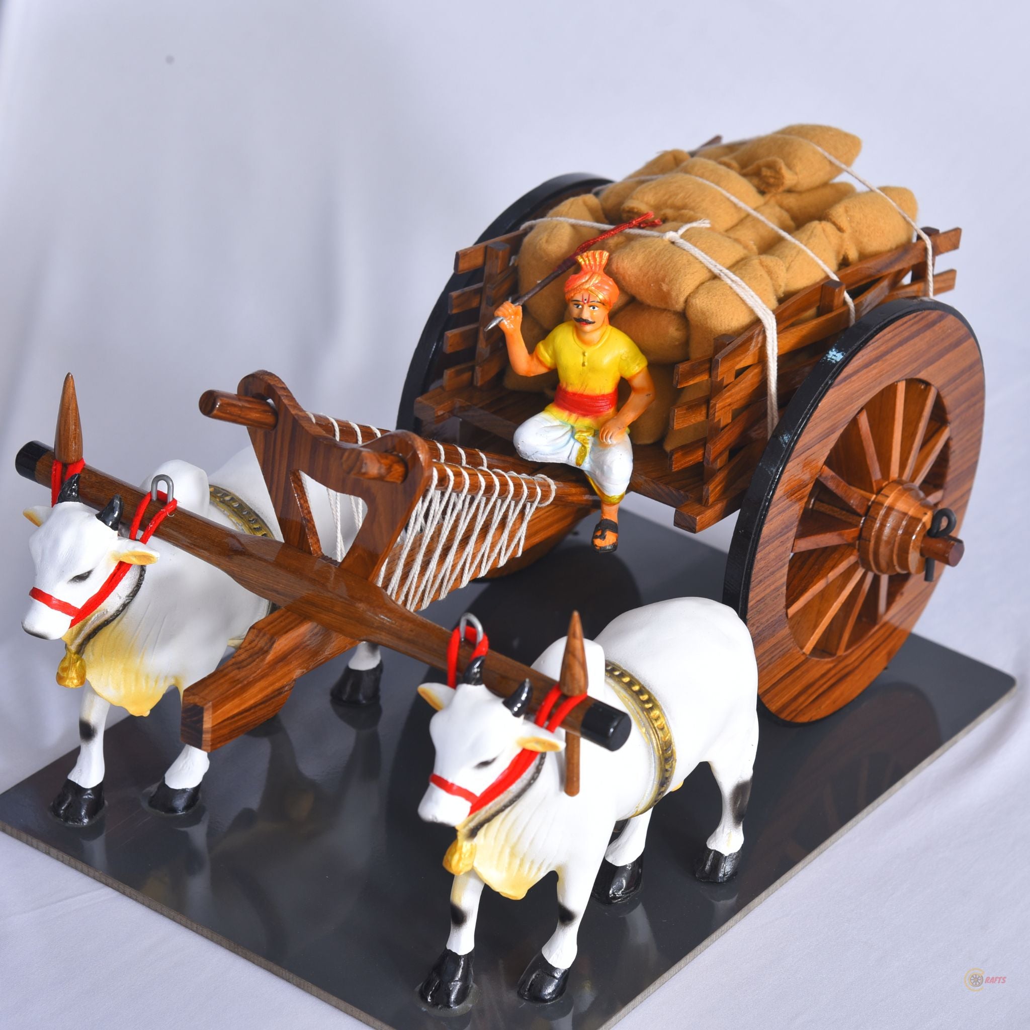 Teakwood Bullock cart