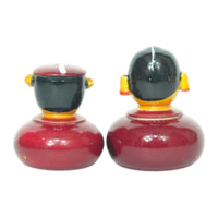 Etikoppaka Round Couple Doll Pair – view 4