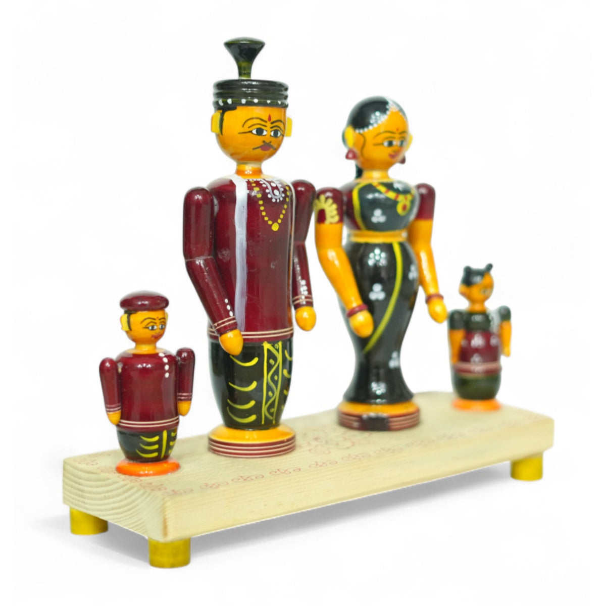 Etikoppaka Family Set (Parents with Children) – view 2