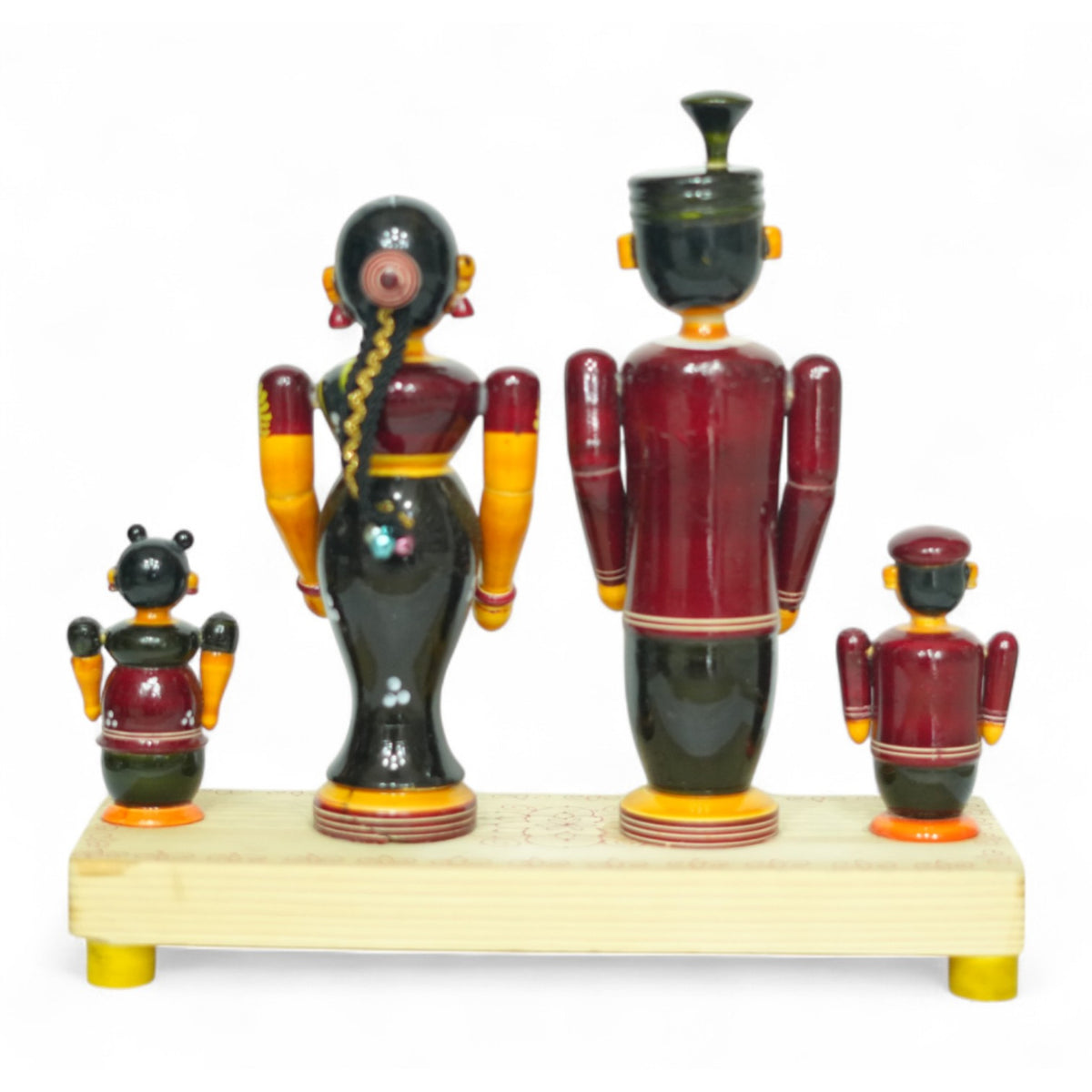 Etikoppaka Family Set (Parents with Children) – view 3