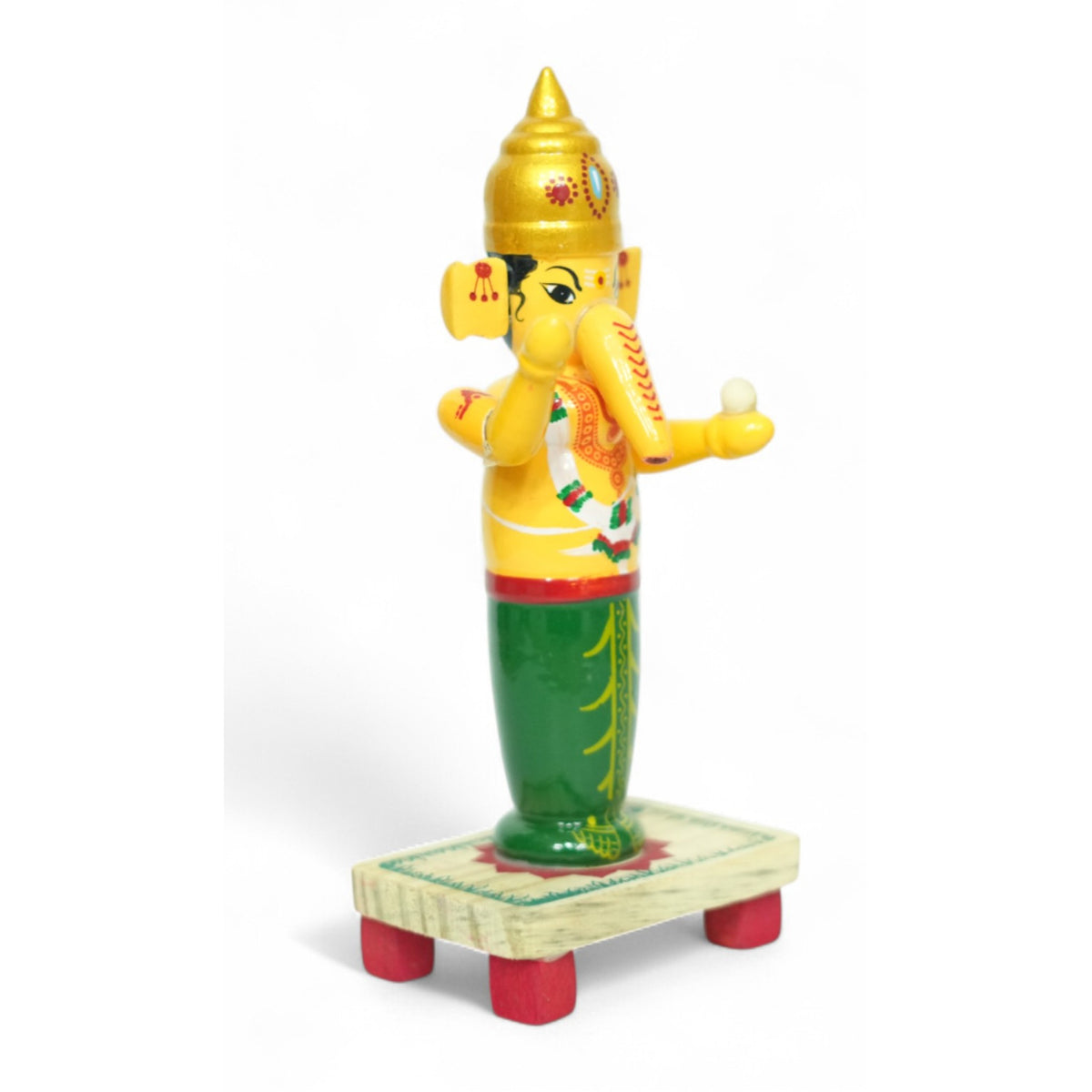 Etikoppaka Single Ganapathi Figurine – view 2