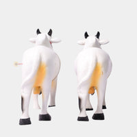 Fiber Ongole Bulls Pair – Medium — back view